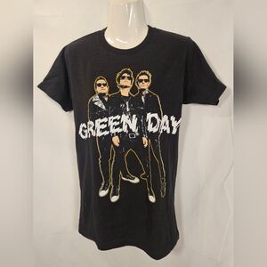 Green Day Hella Mega Tour 2021 Band T-Shirt Black Concert Tee Rock Punk Music